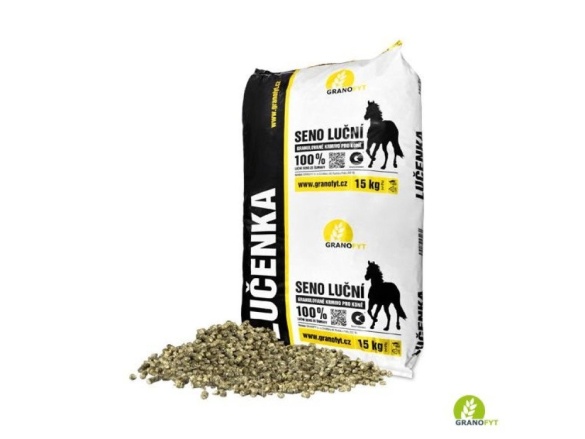 Scobax Granofyt – Lučenka Granulované seno 15 kg
