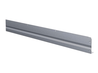 Pajzsok –  Budmat WD L/P 150 mm, RAL 9006 | stříbrná, lesklý