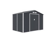 Plechový záhradný domček G21 GAH 529 - 277 x 191 cm, antracitový