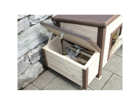 Vyhrievaný drevený kurník Scobax Cloudy