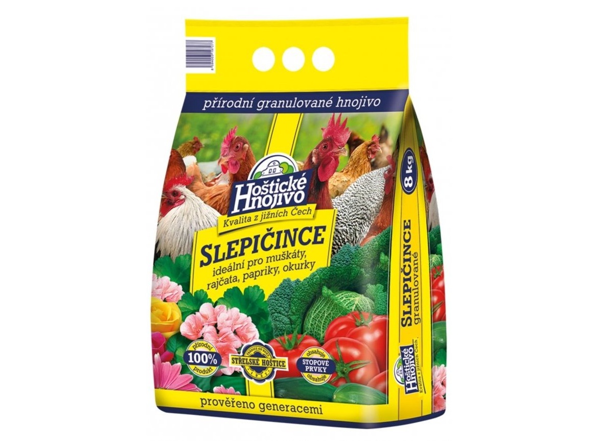 Forestina Hoštické hnojivo - slepičince granulované 8 kg