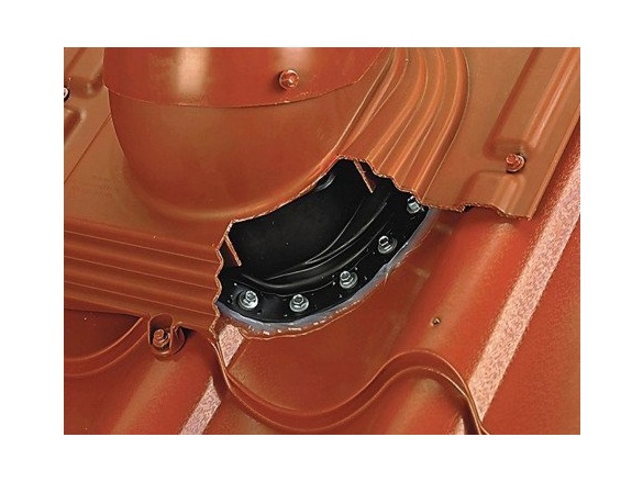 Vilpe Univerzální průchodový prvek pro plechovou krytinu