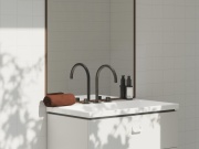 Ravak ES 018.00CR Umývadlová 3-otvorová batéria 270 mm bez odtokovej armatúry, Chrome