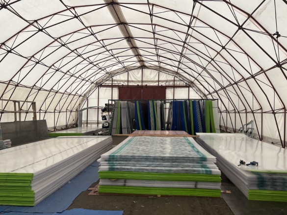 Skleník z polykarbonátu Scobax Agroman