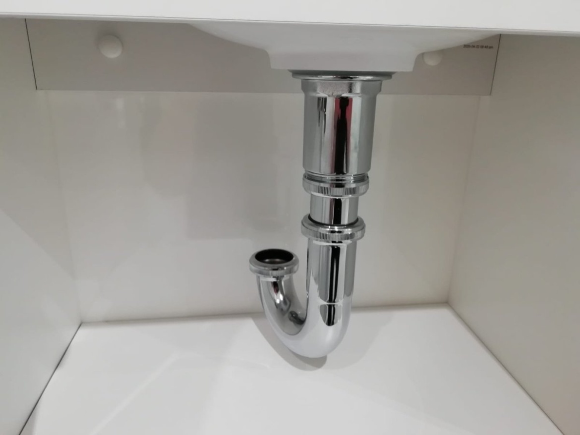 Ravak Umývadlový sifón U trubkový, chróm