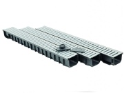 Plastový žľab s pozinkovanou mrežou Gutta A15 set