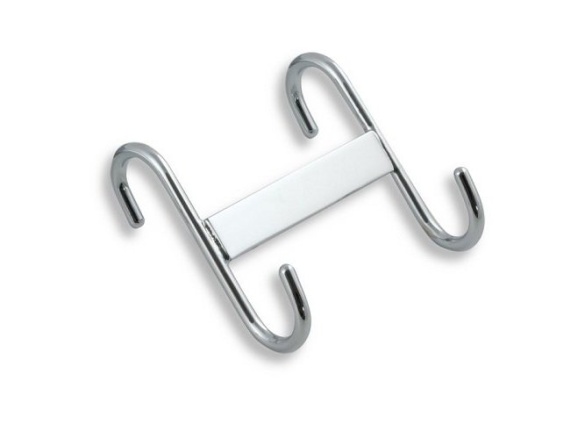 Novaservis Dvojháček Metalia Drátěný program na otopný žebřík, chrom, , 6001,0