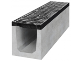 Covernit Spádový betonový žlab D400 s litinovou mříží