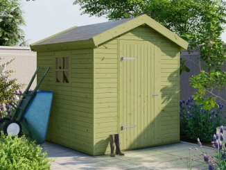 Dřevěné zahradní domky na nářadí Tuindeco –  Boudewijn 182 x 187 cm přírodní