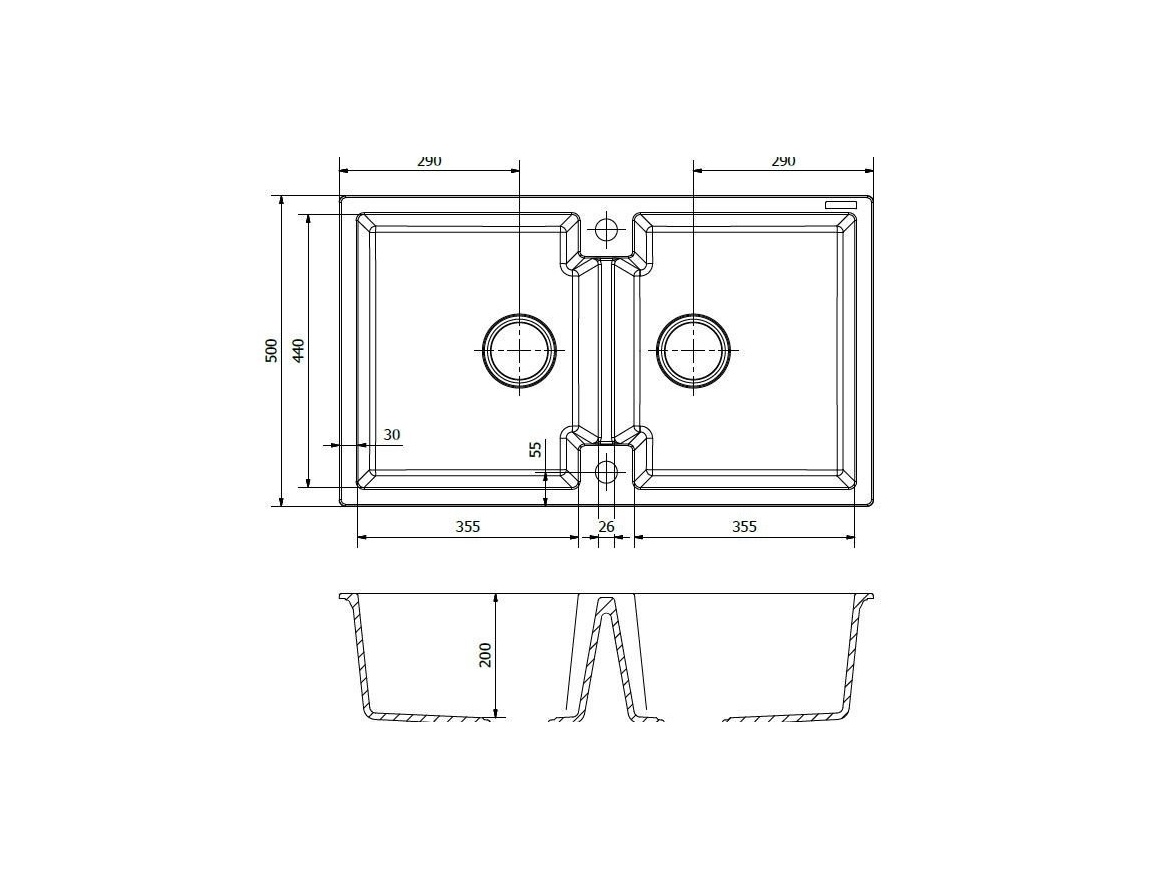 Kuchyňské dřezy Reginox Amsterdam 860.2