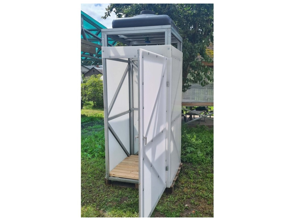 Weis A Zahradní sprcha kabinková s nádrží 150L