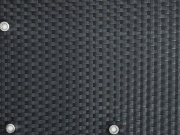 Balkónová zástena s kovovými okami Scobax Balcony eyelet