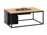 Stůl s plynovým ohništěm COSI Cosiloft 120 Wood