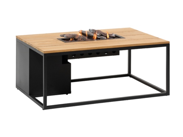 Stůl s plynovým ohništěm COSI Cosiloft 120 Wood