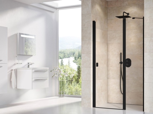 Ravak CSD2 120, černá+transparent