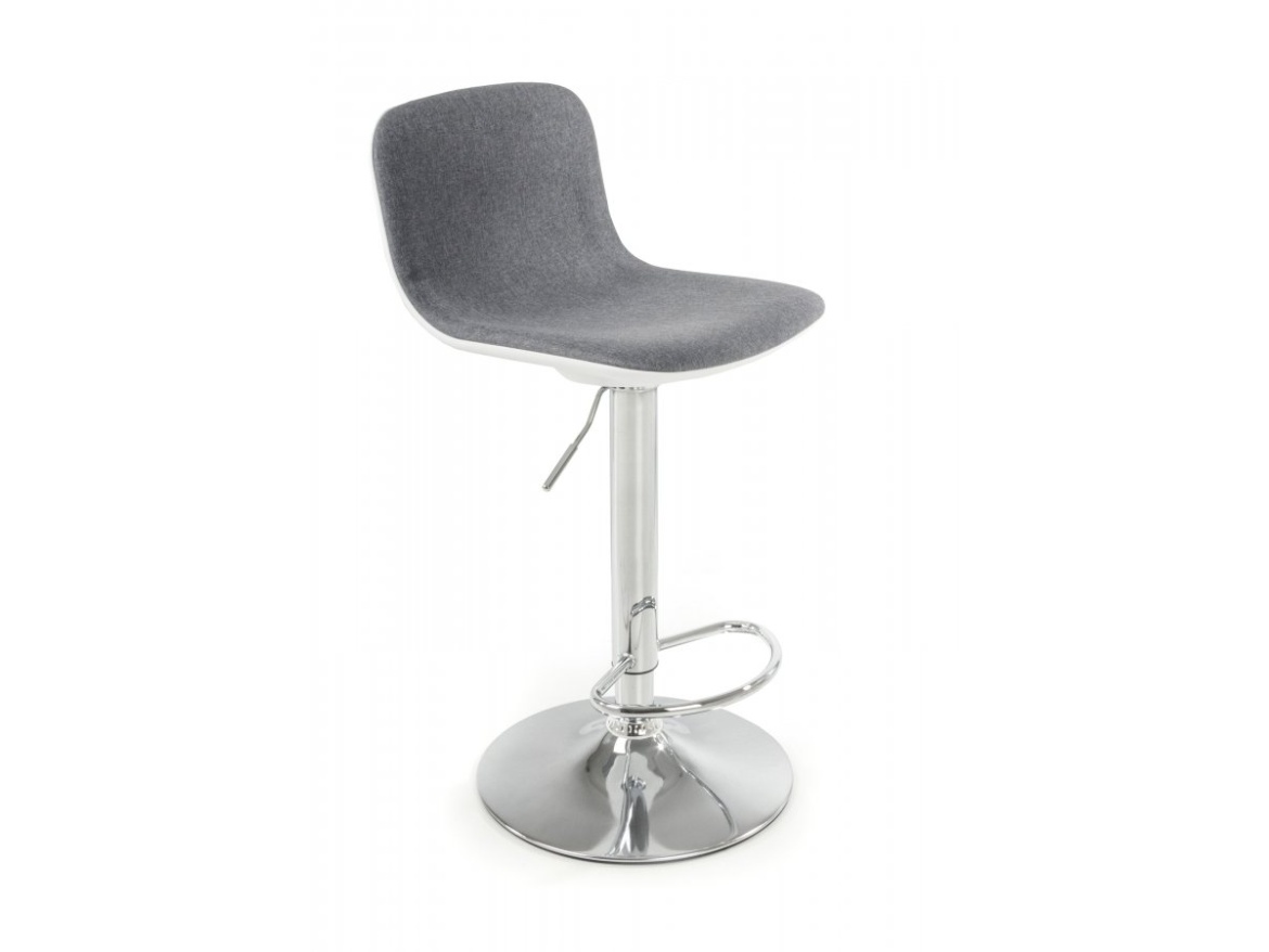 G21 Barová židle  Lima látková, gray