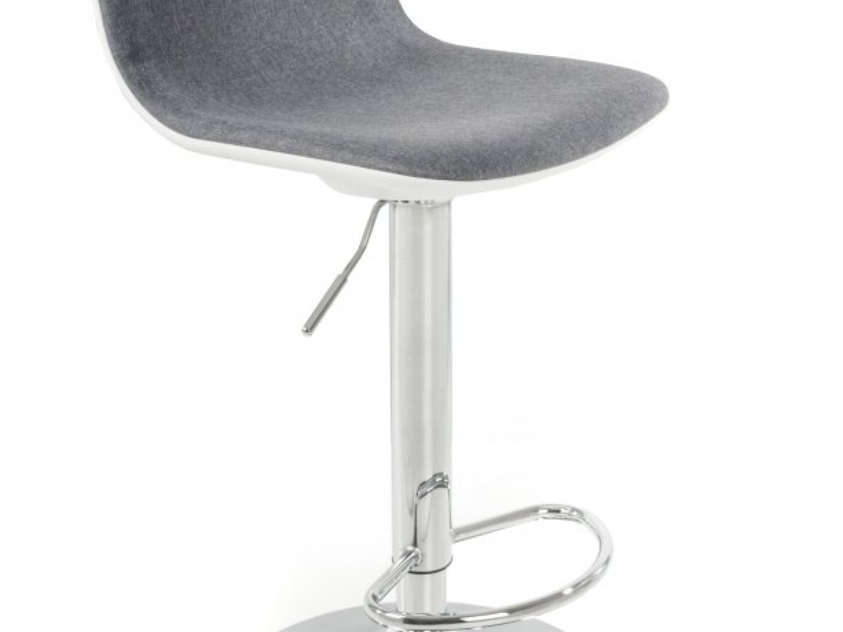 G21 Barová židle  Lima látková, gray
