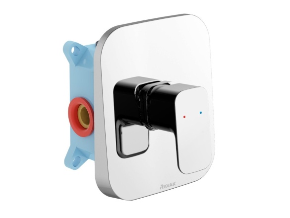 Ravak TD F 066.20BLM.O1.RB070 Podomietková batéria 1-cestná pre R-box, čierna matná