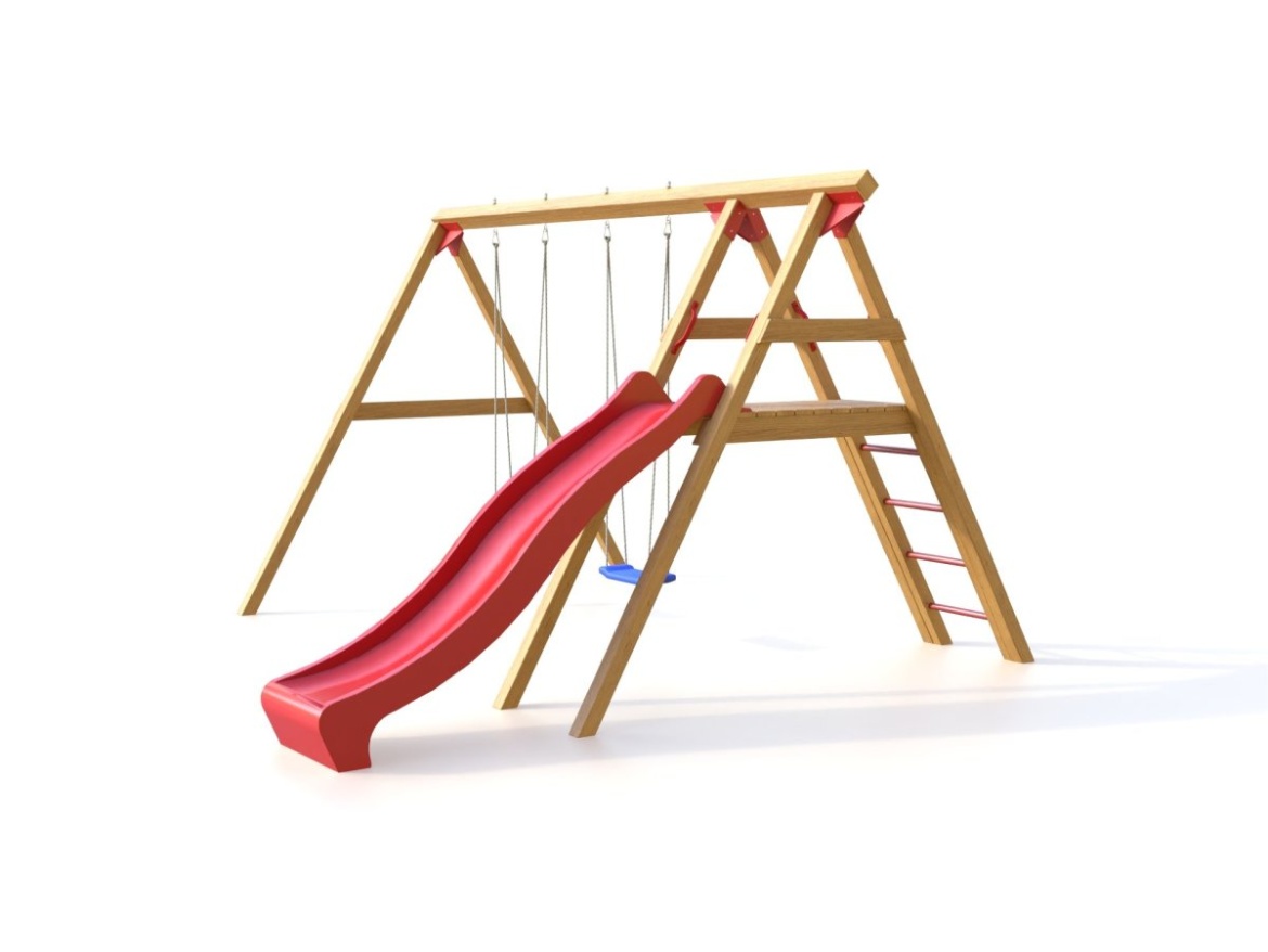 Gyermekeknek játszótér a kertben Česká Manufaktura Čipera Duo