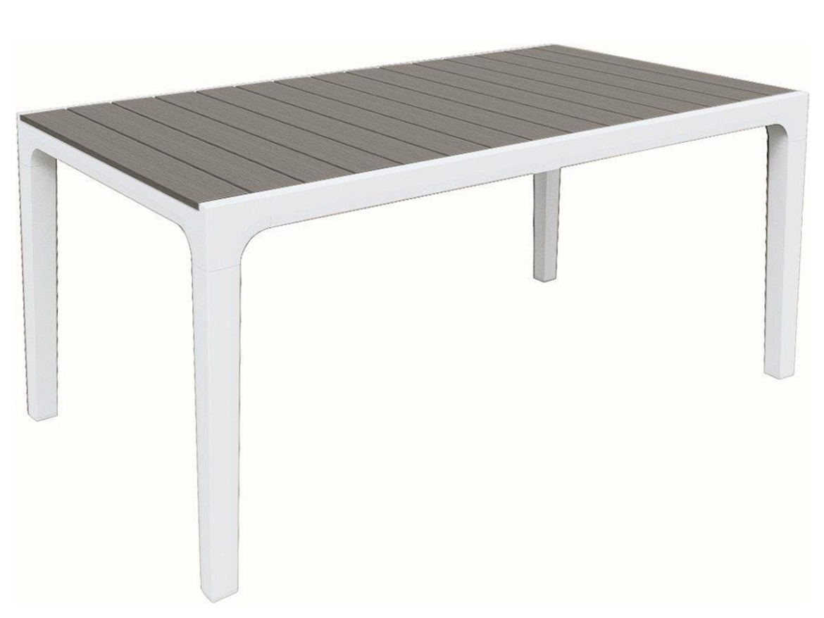 Biely / cappuccino Keter Stůl Harmony