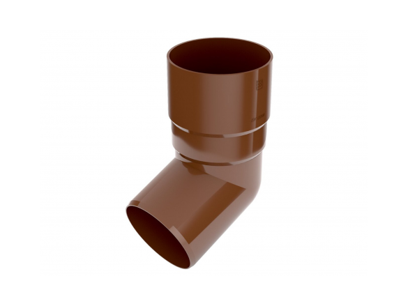 Covernit Plastové svodové koleno PVC 63 mm