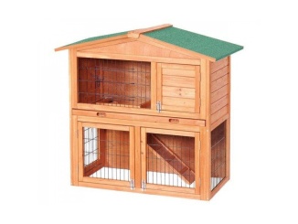 Králíkárny –  Scobax Dřevěná králíkárna HONGKONG, 870x450x1000 mm