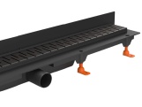 Žlab Chuděj LZB 40 Black (ke stěně)