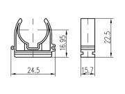 Příchytka Chuděj D8-32