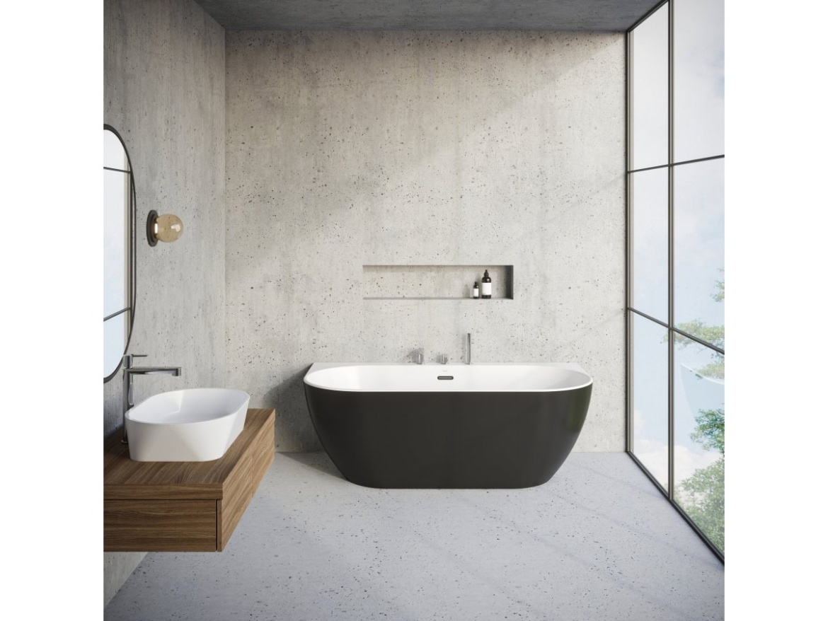 Ravak Umývadlo Solo 58, bez otvoru pre batériu, bez prepadu