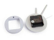 G21 Samolepící hodiny  Classic Style, stříbrné