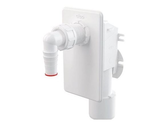 Alcadrain Pračkový sifon APS4, odpad 50 mm, bílý,  APS4