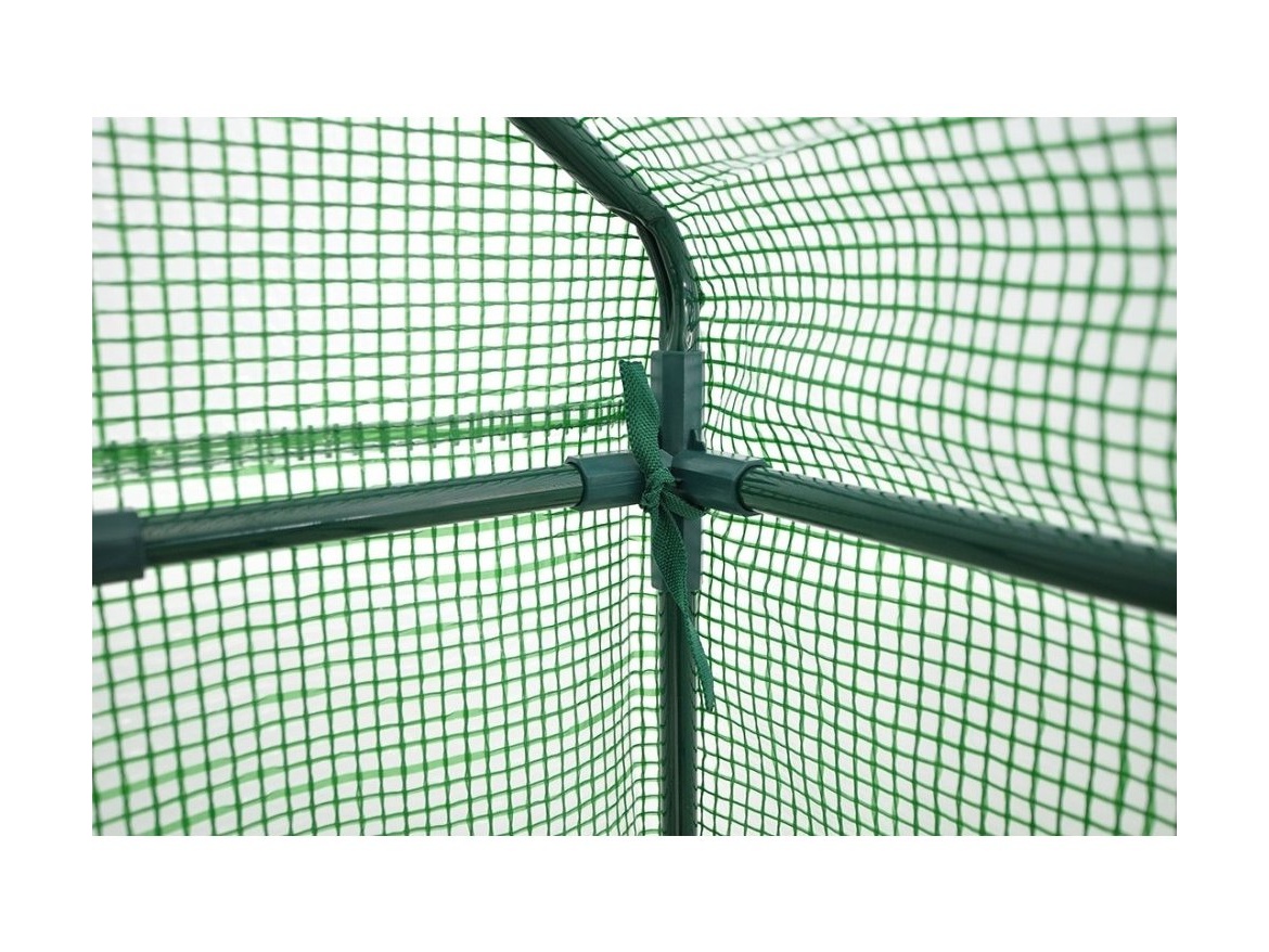 VespaGarden Zahradní fóliovník  Regal - 8 polic, 143x143x195cm - zelený