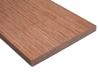 Kerítésoszlopok –  Dřevoplastové plotovky T-plastics 3600 mm, merbau