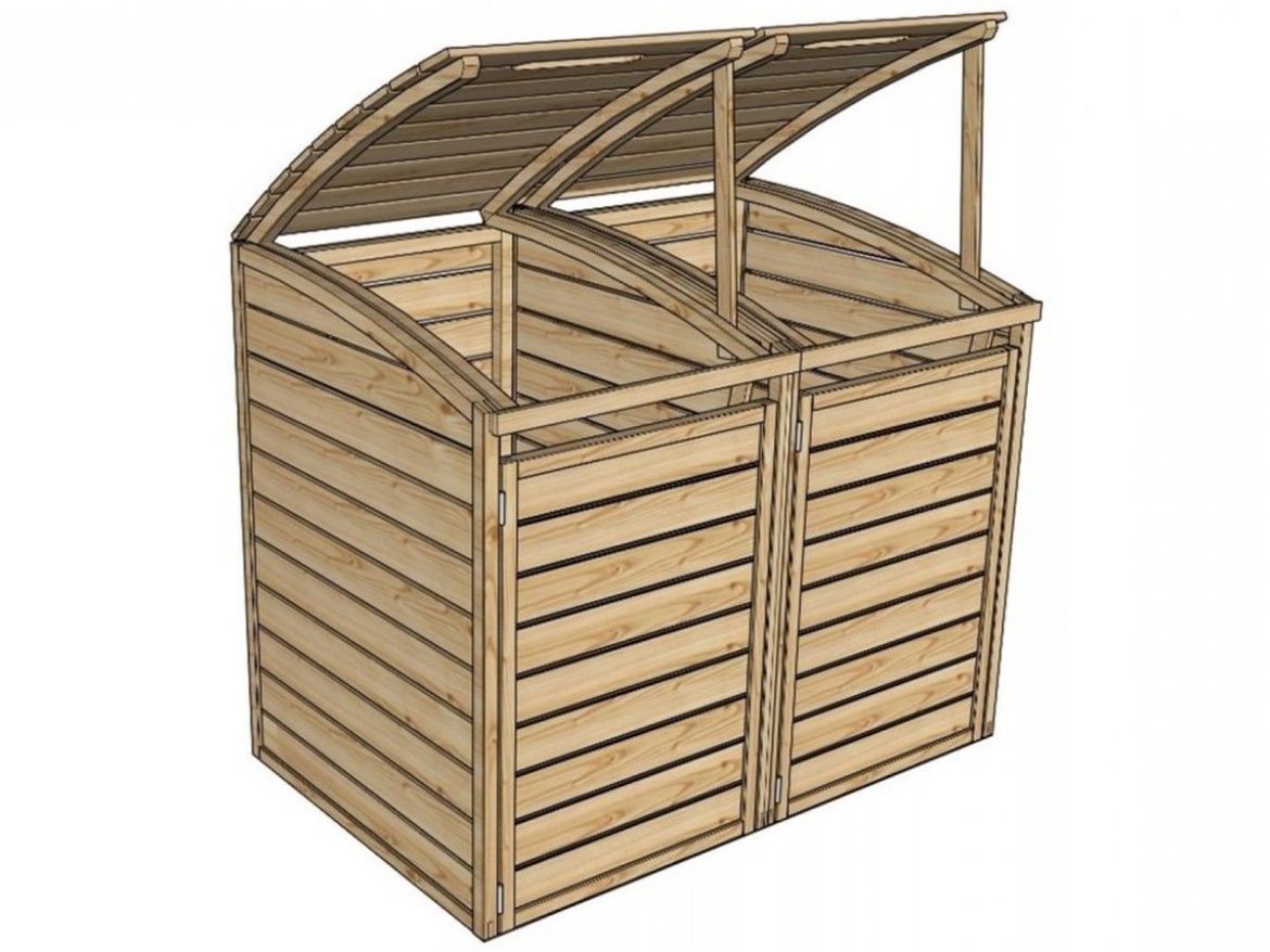 Bin fészer Scobax S75