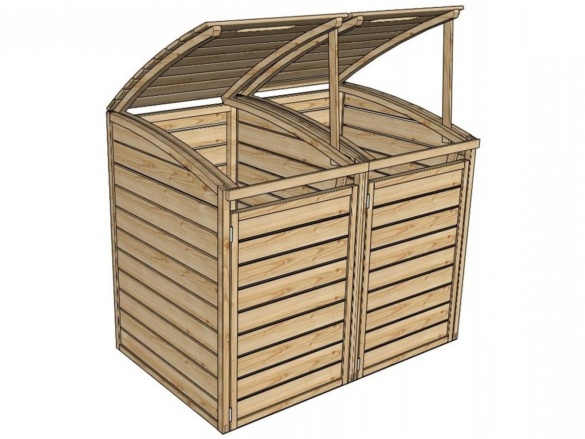 Přístřešek na popelnice Scobax S75