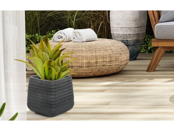 G21 Květináč  Lava Cube 28 x 28 x 27,5