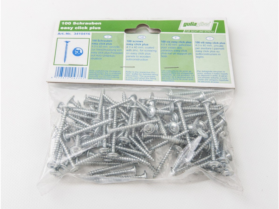 Galvanizovaný vrut Gutta