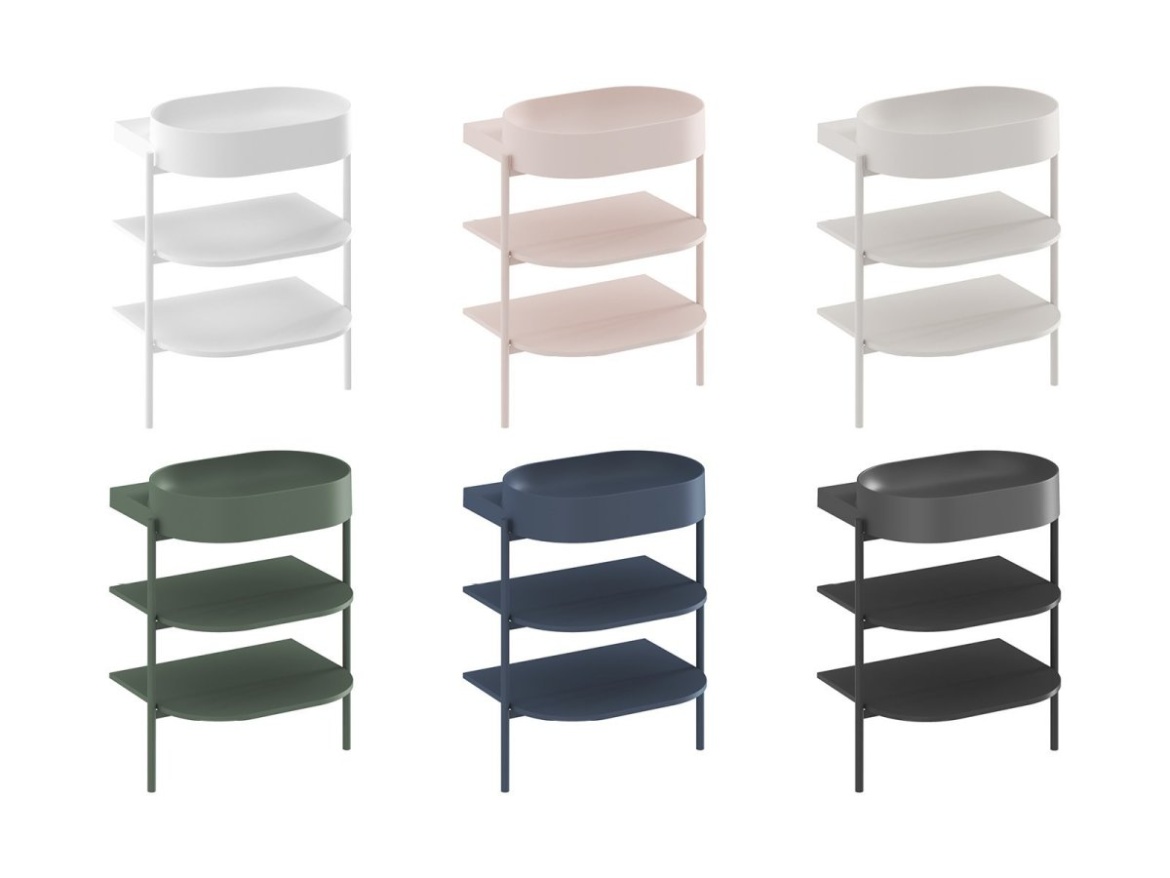 Ravak Konstrukce pod umyvadlo CS Yard 40, Grey Green