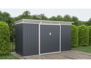 G21 Zahradní domek  GRAH 483 - 340 x 142 cm, antracitový