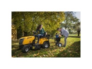 92 cm-es fűnyíró traktor hátsó kidobással és hidrosztatikus sebességváltóval Riwall PRO RLT 92 HRD