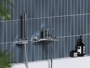 Ravak PN 022.00CR Vaňová nástenná batéria bez sprchového setu, chróm