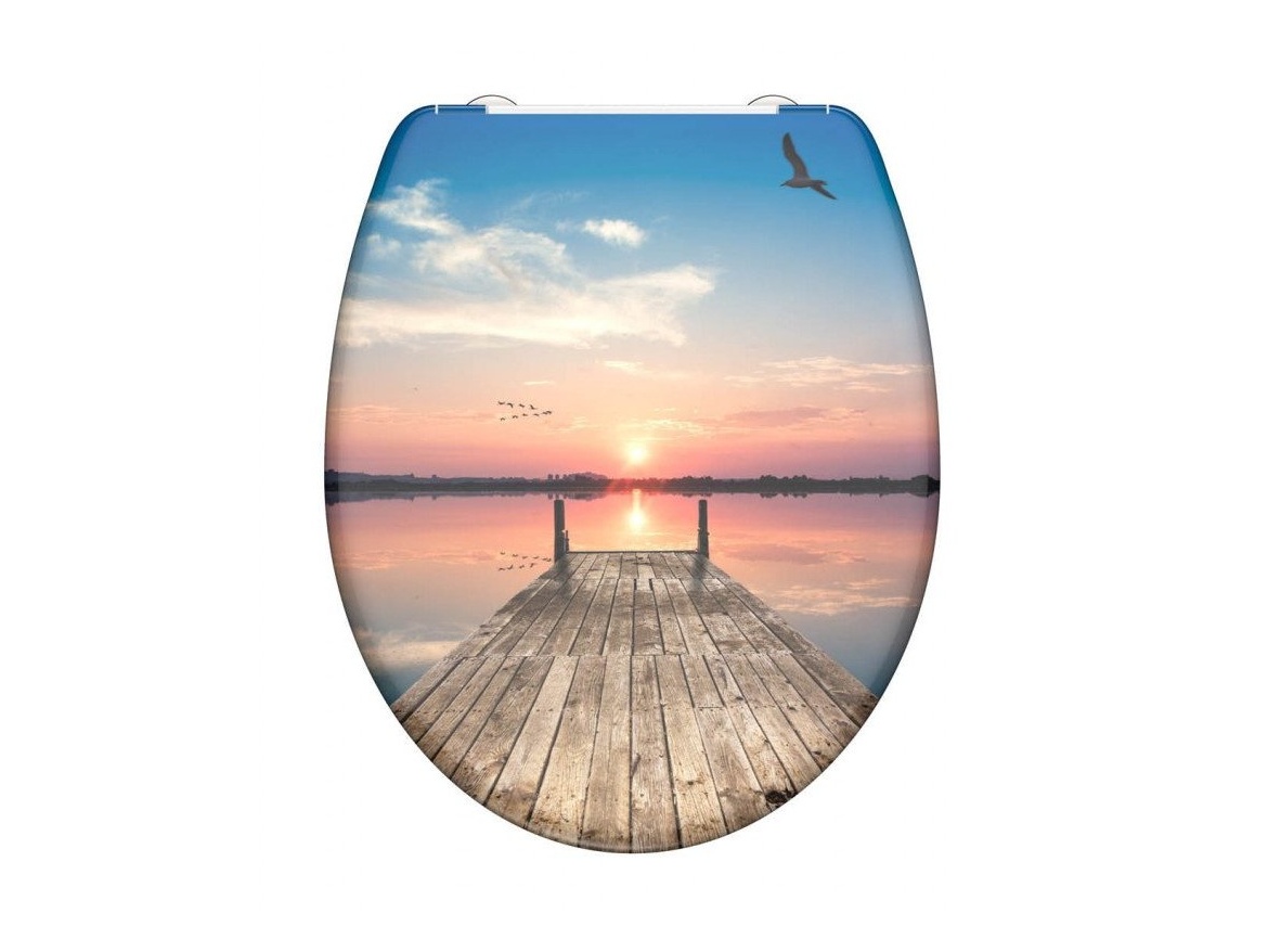 WC sedátka, záchodová prkna Schütte SUNSET SKY | Duroplast, Soft Close