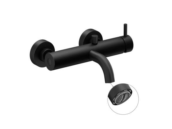 Ravak ES 022.60RGB Vaňová nástenná batéria bez sprchového setu, Rose Gold Brushed