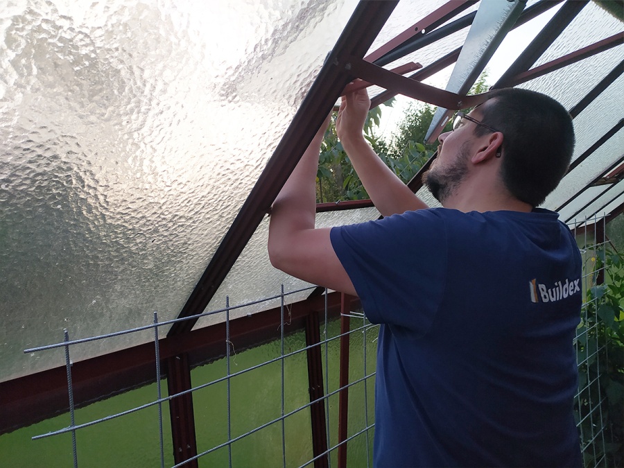 Montáže skleníkov