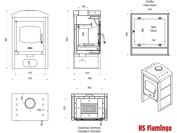 HS Flamingo VEGA žlutá