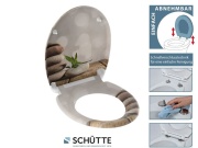 WC sedátka, záchodová prkna Schütte STONE PYRAMID| Duroplast, Soft Close