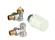 Honeywell Radiátorový termostatický set, rohový, 1/2“,  VTL3020DS15