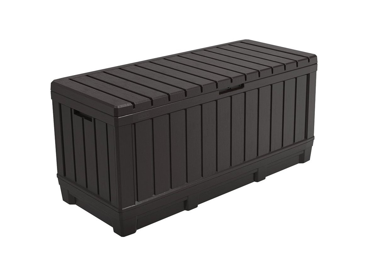 Keter Zahradní úložný box  Kentwood 350 L - 128 x 54 x 59 cm - hnědý