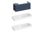 Ravak SD Lite 120 L skrinka pod umývadlo biela