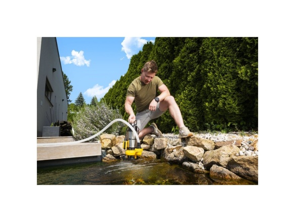 Kalové čerpadlo do septiku 750 W s volným průtokem Riwall PRO RESP 750 INOX